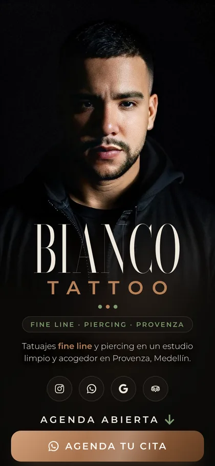 Página de Bianco Tattoo